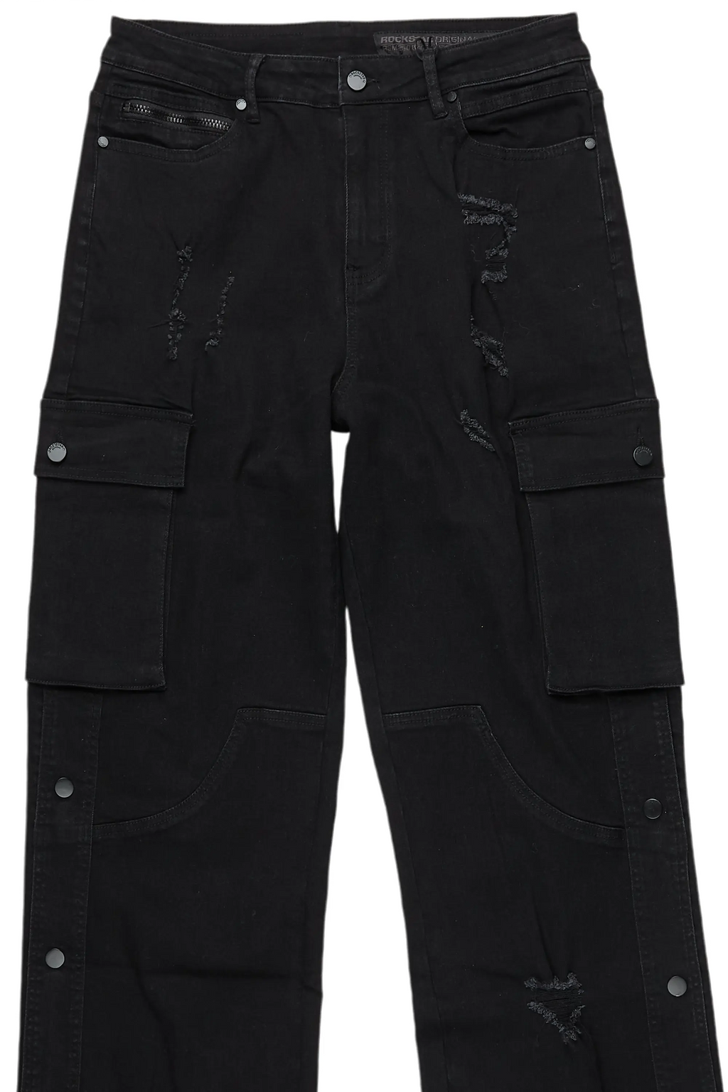 Kuiper Black Baggy Fit Jean