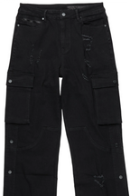 Kuiper Black Baggy Fit Jean