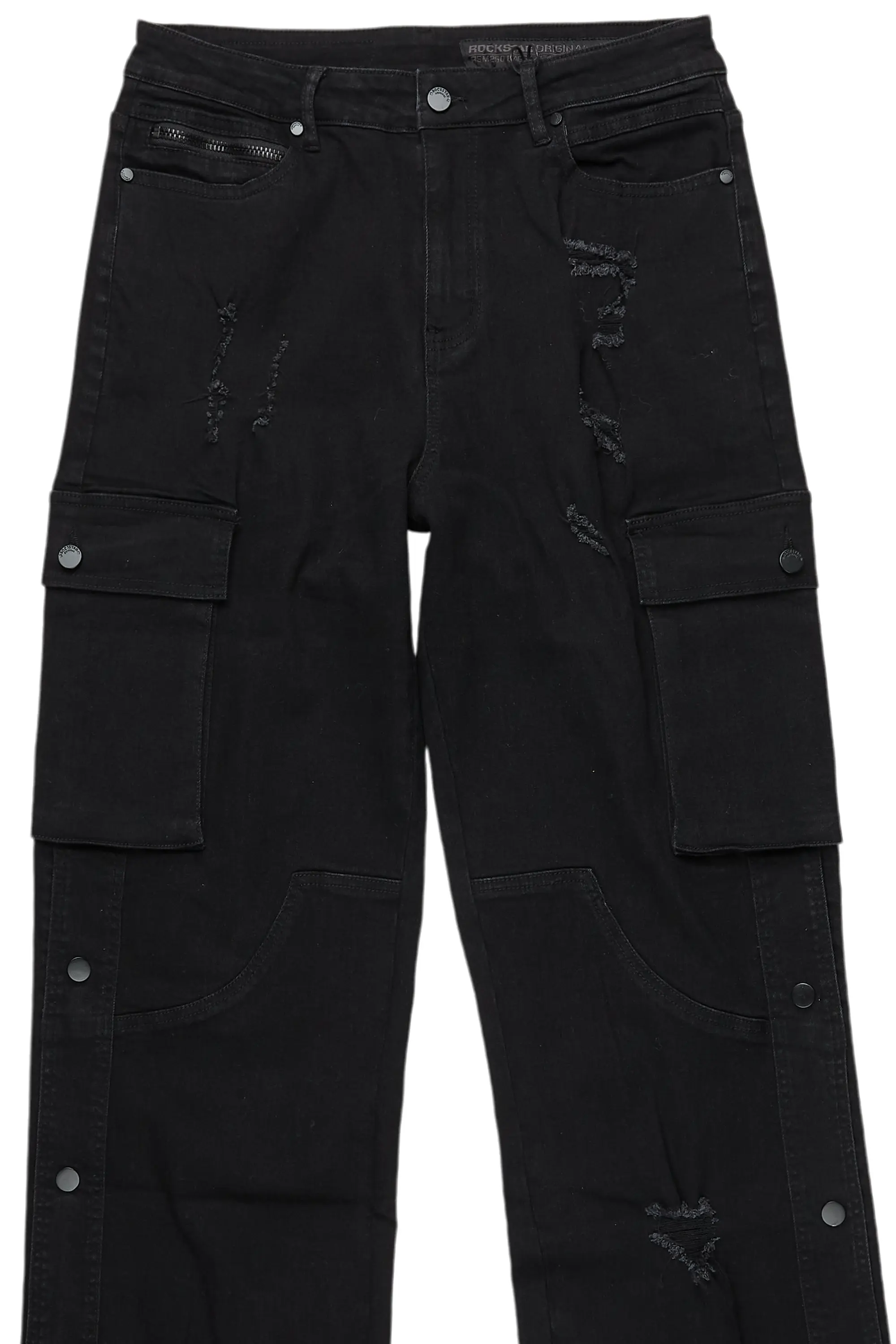 Kuiper Black Baggy Fit Jean