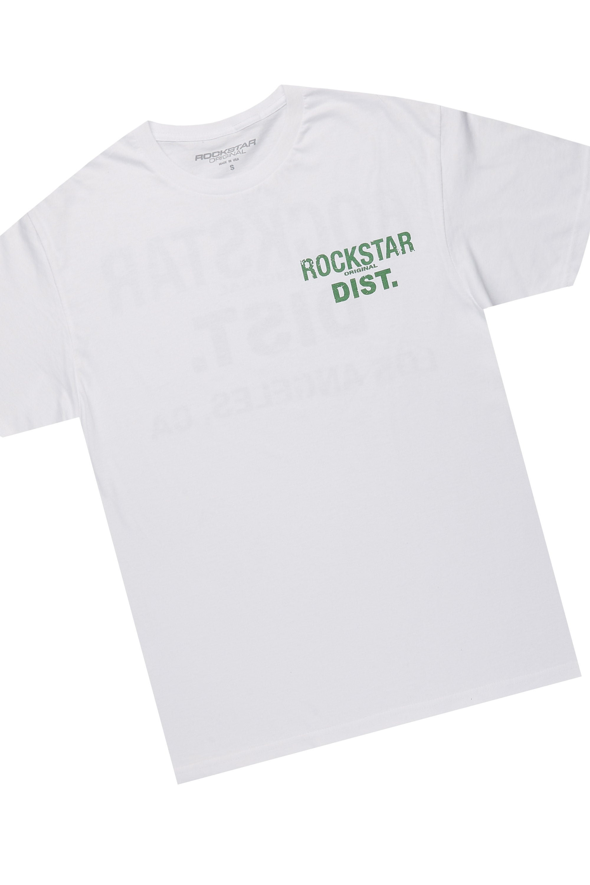 Dalasia White/Green T-Shirt Trackset
