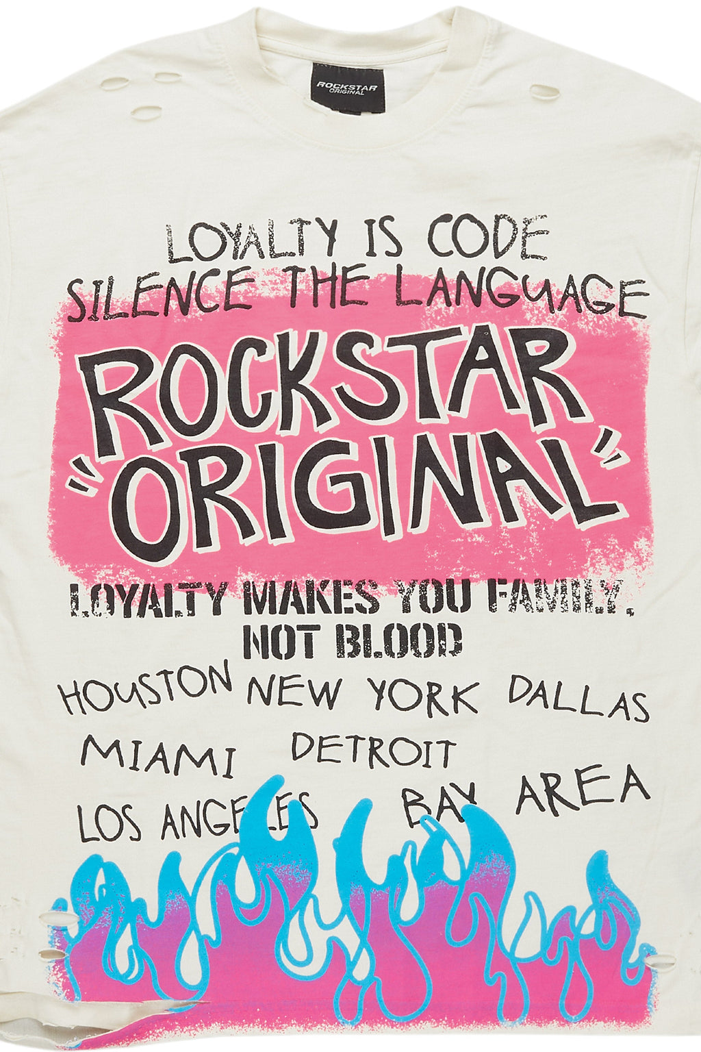 Beno Beige Graphic Muscle T-Shirt