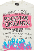 Beno Beige Graphic Muscle T-Shirt