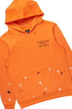 Jaco Orange Hoodie Baggy Fit Pant Track Set