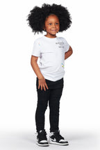 Girls Hadia Black Ripped Skinny Jean