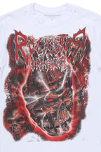 Torrez White/Multi Oversized Graphic T-Shirt