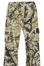 Boys Kirrem Tree Camo Stacked Flare Jean