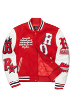 Skoll Red Varsity Jacket