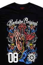 Larisa Black Oversized T-Shirt