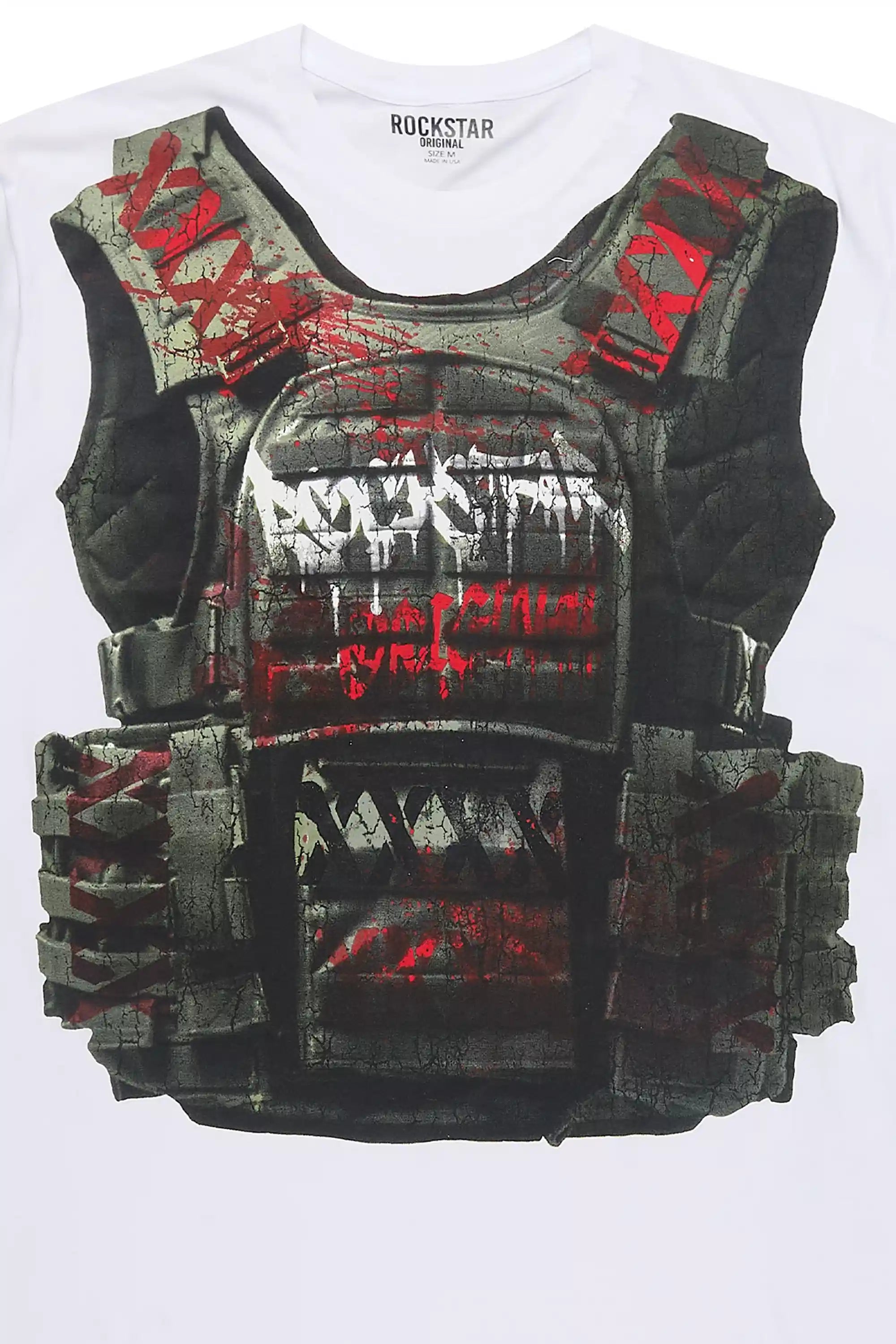 Reilly White Graphic T-Shirt