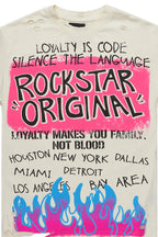 Beno Beige Oversized Graphic T-Shirt