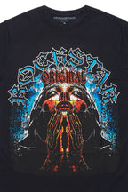 Dallan Black Graphic Muscle T-Shirt