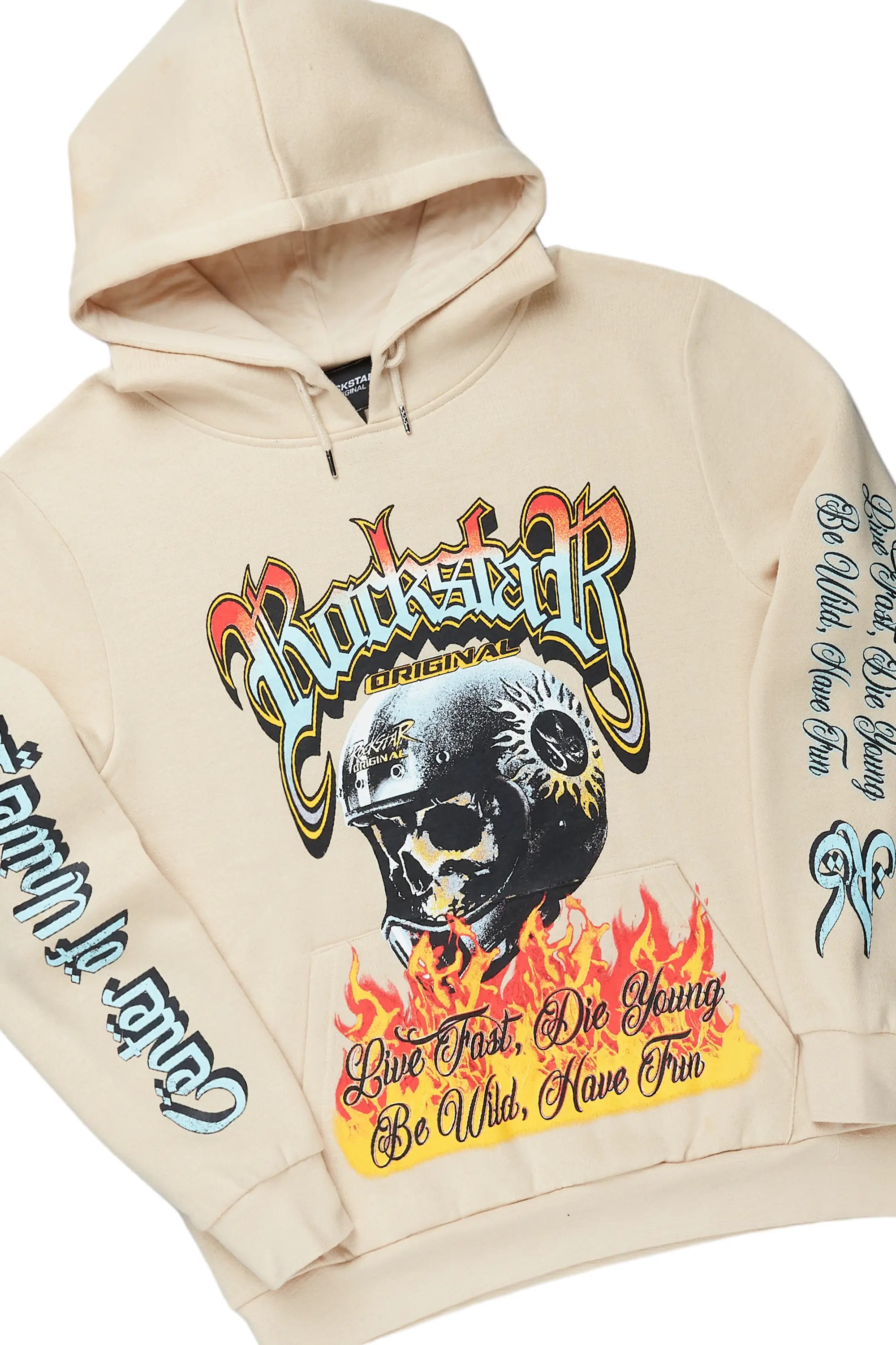 Alistair Beige Slim Fit Track Set