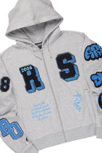 Leslee Heather Grey Super Stacked Trackset