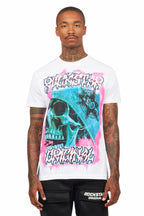 Amari White Graphic T-Shirt