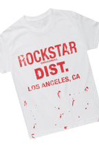Boys Bowie Red/White T-Shirt Stacked Set