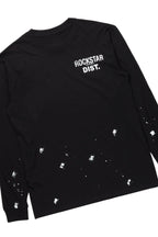 Raffer Black Long Sleeve T-Shirt/Baggy Pant Set