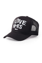 Tanasya Black Trucker Hat