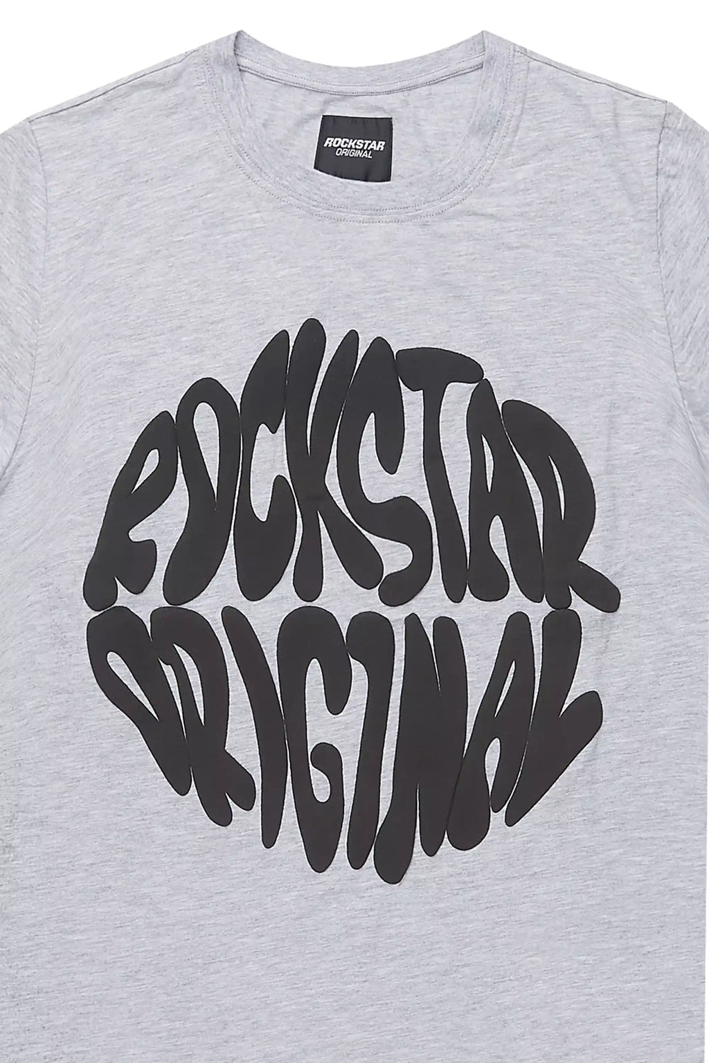 Boys Thierry Grey/Black Graphic T-Shirt