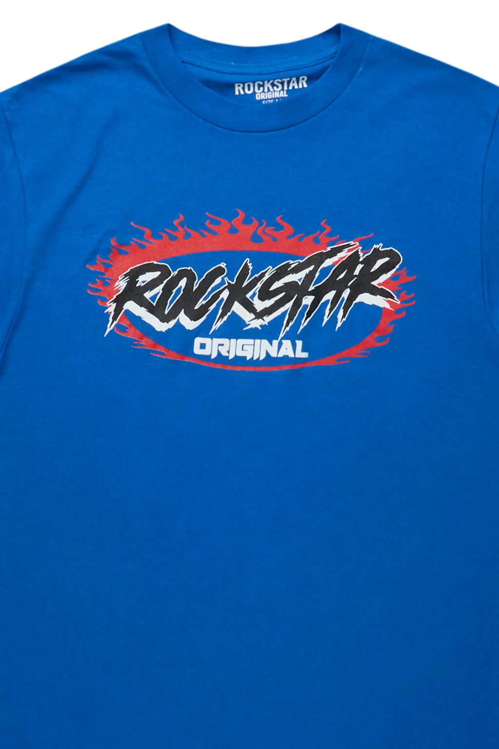 Aviana Royal Blue Oversized T-Shirt