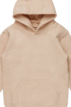 Boys Vintage Beige Basic Hoodie