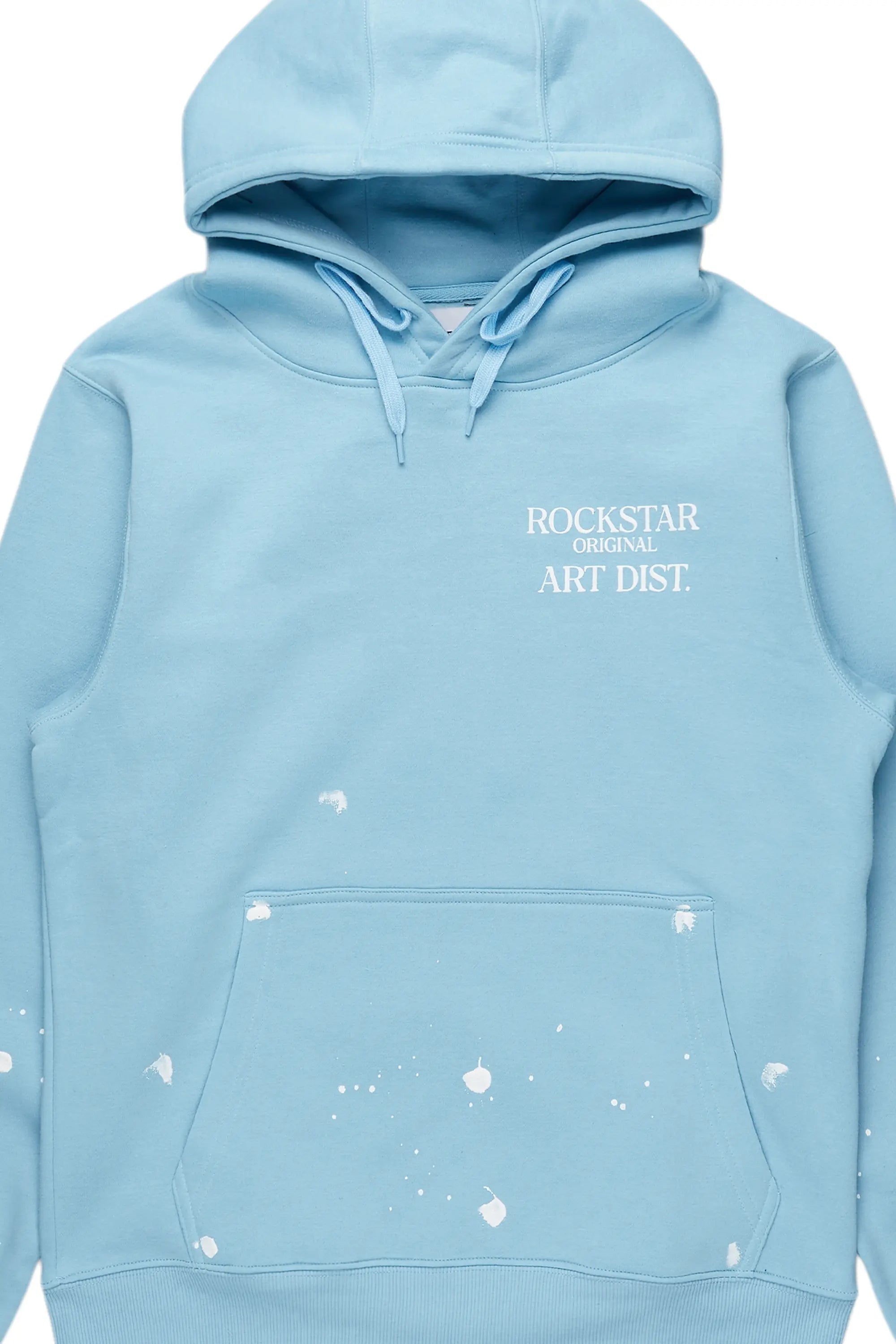 Blondina Baby Blue Oversized Hoodie