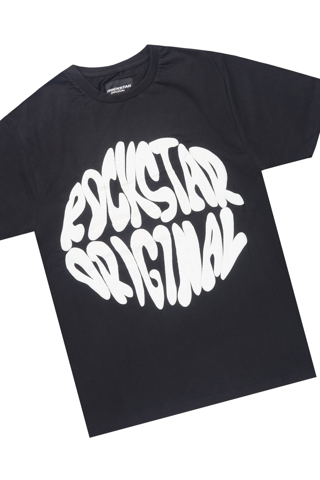 Thierry Black T-Shirt/Stacked Flare Track Set