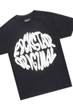 Thierry Black T-Shirt/Stacked Flare Track Set