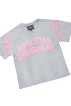 Girls Chikata Heather Grey Short Set