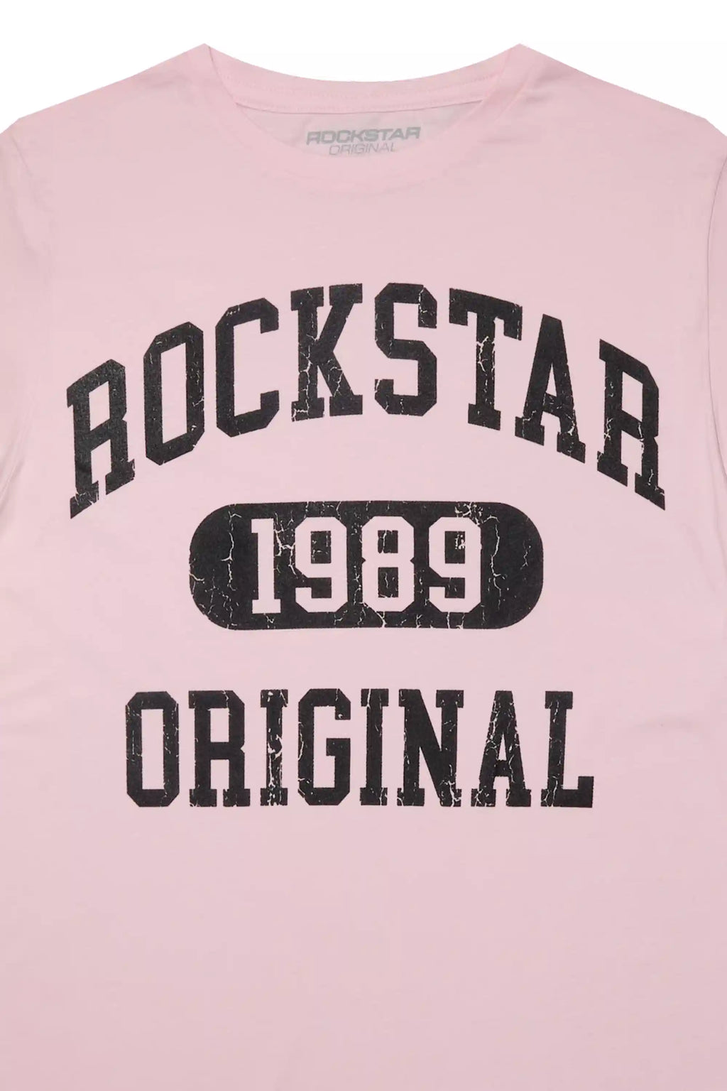 Girls Members Pink/Black Graphic T-Shirt