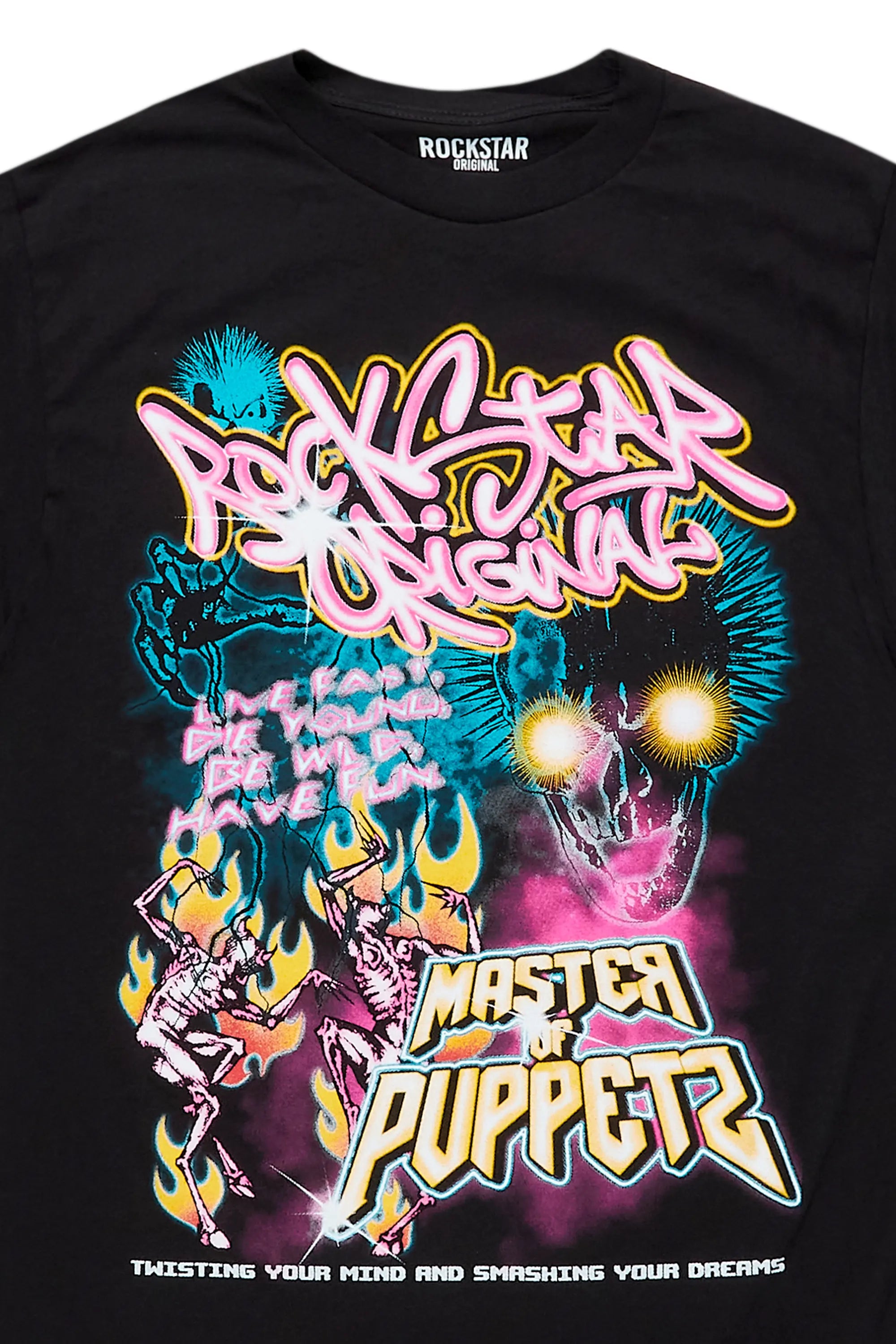 Niko Black Graphic T-Shirt