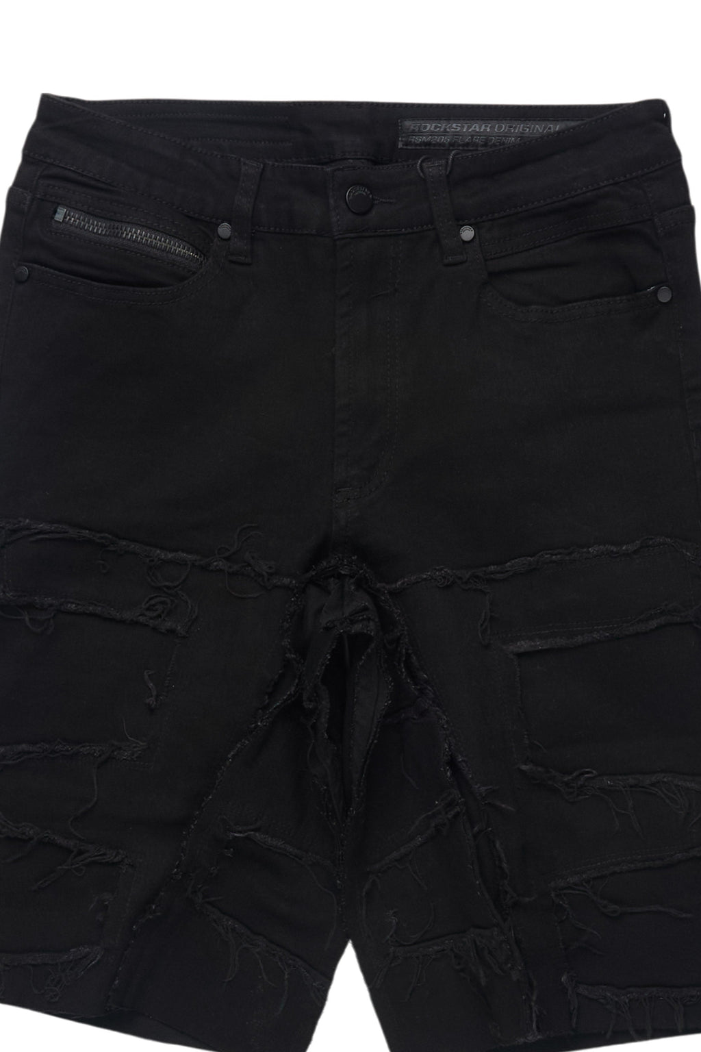 Shake Black Denim Short