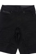 Shake Black Denim Short