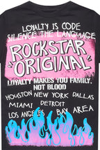 Girls Bridgette Black/Pink Graphic T-Shirt