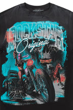 Trezion Black/Multi Oversized Graphic T-Shirt