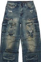 Berdi Dirty Wash Baggy Fit Jean
