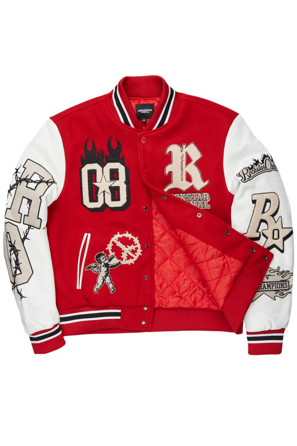 Rune Red Varsity Jacket