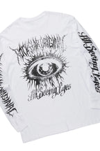 All Seeing Eyes White/Grey Long Sleeve T-Shirt/Baggy Pant Set