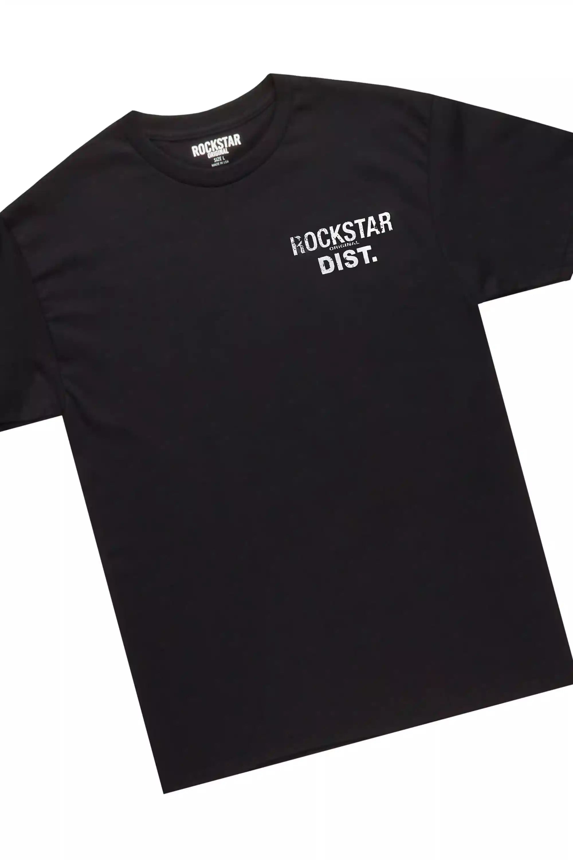 Dalasia Black Tee & Noor Black Jean Set