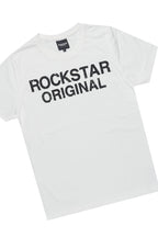 Boys Deniska White/Heather Grey T-Shirt Baggy Stacked Flare Set