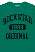 Boys Members Green/Black Graphic T-Shirt