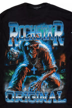 Marxe Black/Multi Oversized Long Sleeve Graphic T-Shirt