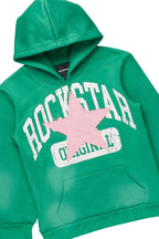 Boys States Green Stacked Hoodie Track Set