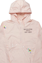 Garix Pink Graphic Windbreaker