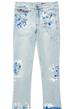 Kodak Blue Painter Stacked Flare Jean