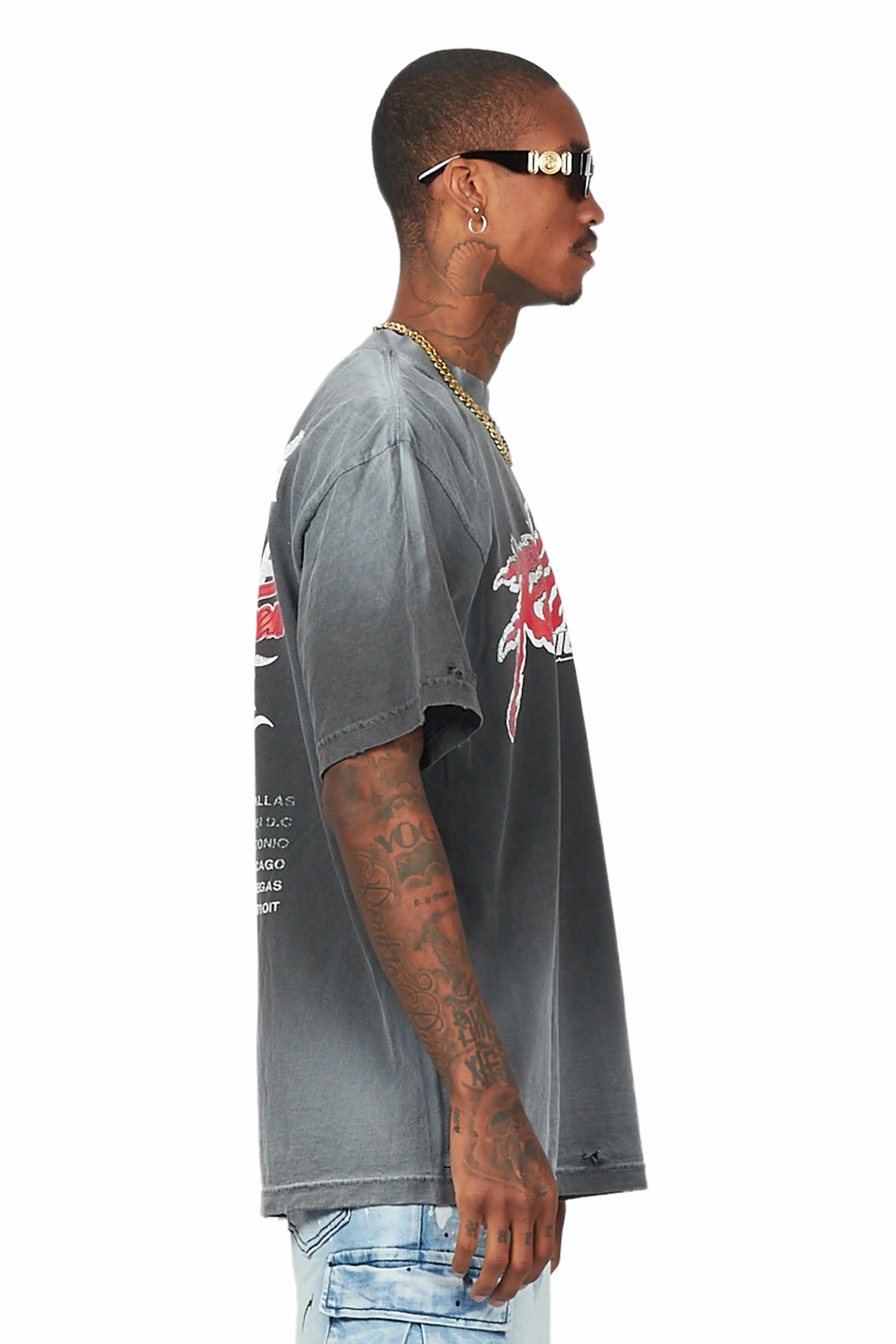 Yash Shadow Oversized T-Shirt