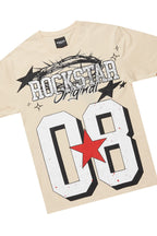 Allstar Beige/White T-Shirt Short Set