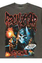 Arvyn Charcoal/Multi Oversized Graphic T-Shirt