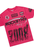 Amos Fuchsia Graphic T-Shirt & Dag Black Jean Bundle