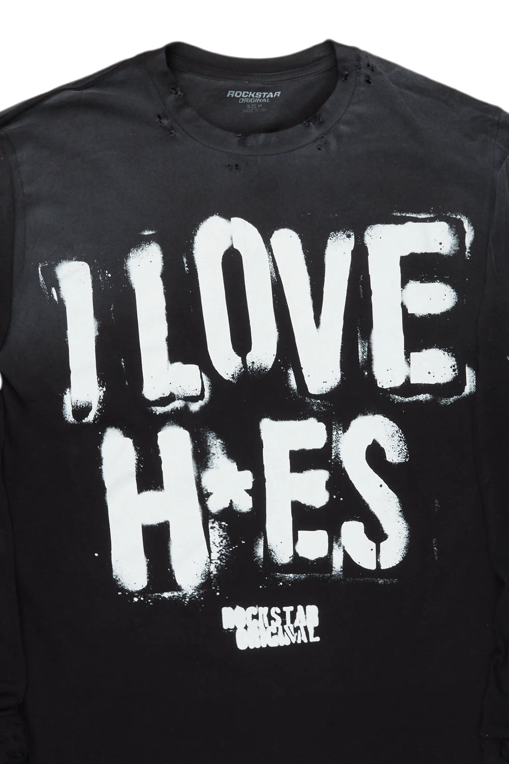 Banyan Black Long Sleeve Graphic T-Shirt