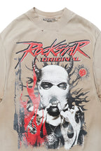 Mercy Oatmeal Oversized T-Shirt